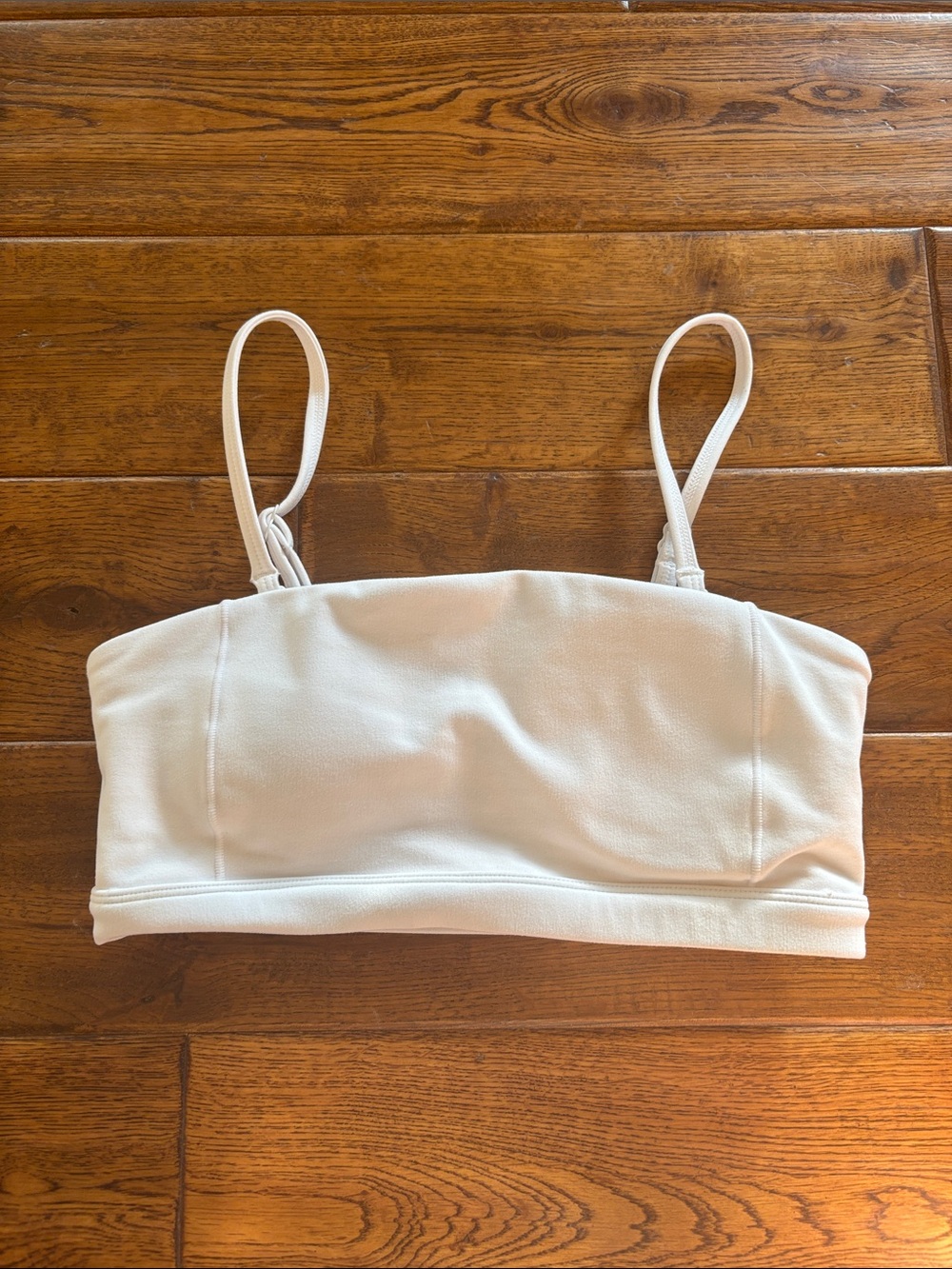 Acta white Strapless Bralette Top